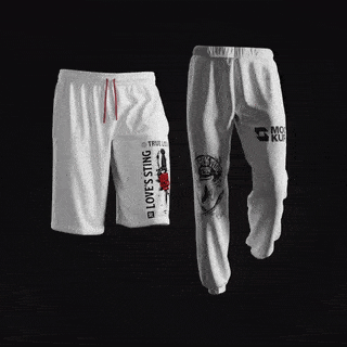 Calção_Calça 3D Animada - Mockup